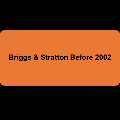 Briggs & Stratton Before 2002